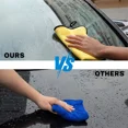 thumbnail image 6 of KLYNE - 10 Pc Car Wash Towel Microfiber Plush Cleaning Drying Car Care Soft Cloth Yellow, 6 of 6