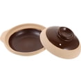 thumbnail image 3 of LOVERLYZ 1Pc Kitchen Ceramic Soup Cooking Casserole Stove Stew Pot Household Cookware Supply, 3 of 9
