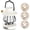White, variant on Snail Camping Lantern for Kids,Rechargeable Night Light with 3 Color Dimmable & USB-C Charging, Portable Nightlights Lantern for Bedroom Tent Outdoor Adventures Camping Essentials - Green