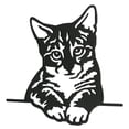 thumbnail image 1 of Troquel De Corte Diy De Acero Al Carbono, Troquel De Grabado En Forma De Gato, Álbumes De Recortes, Tarjetas De Navidad, Plantillas De Grabado Para Manualidades Diy Inevent HA019947-00, 1 of 7