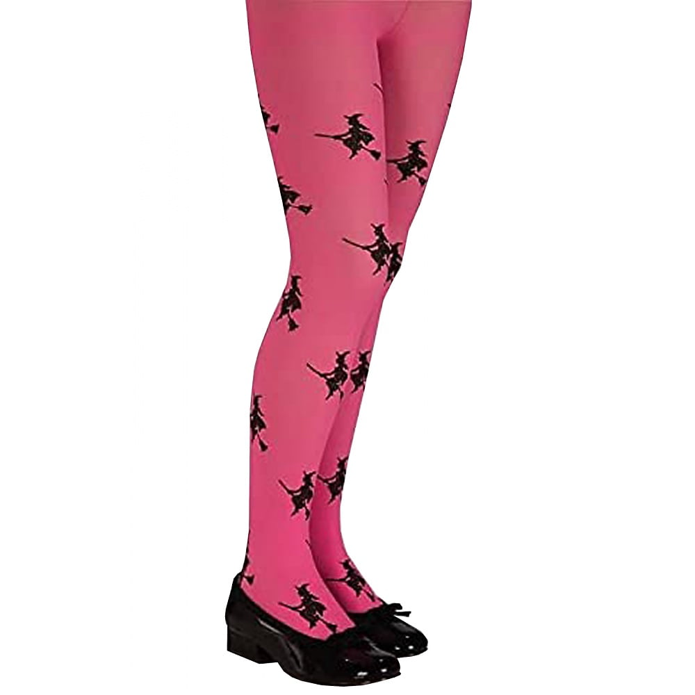 Pink Glitter Witch Tights Adult Hosiery - Walmart.com