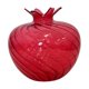 thumbnail image 4 of Florero de cristal decorativo para arreglos florales, maceta, soporte para plantas Rojo, 4 of 9