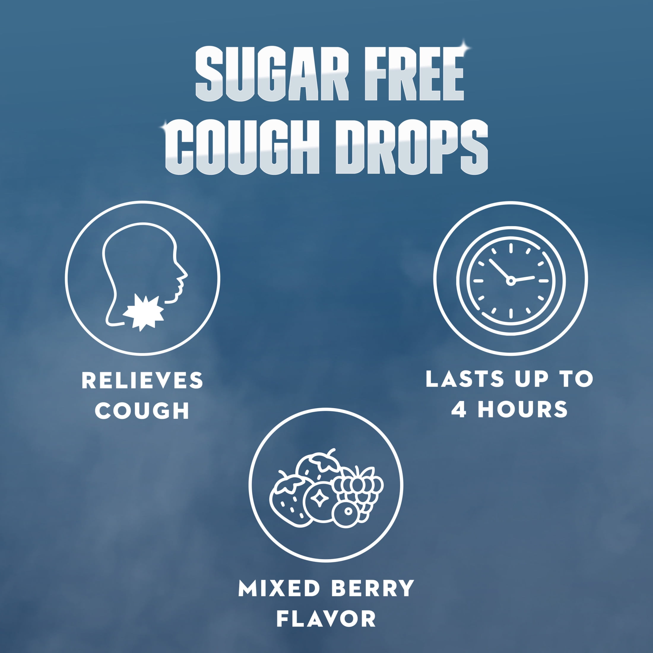 Mucinex Instasoothe Cough Drops Sugar Free, FSA/HSA, Mixed Berry Flavor, 20 Medicated Cough Drops