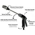 thumbnail image 7 of QYXQPYO High Pressure Washer Gun and Pressure Washer Gun with 3 Interface and Short Pressure Washer Gun for Car Washing Patio Cleaning and Outdoor Power Jet Spray Nozzle Use, 7 of 7