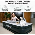 thumbnail image 3 of Pittman - Twin Air Mattress with Built-in Pump - 18" Tall, Puncture Resistant, Plug In Self Inflating Air Bed, 3 of 8