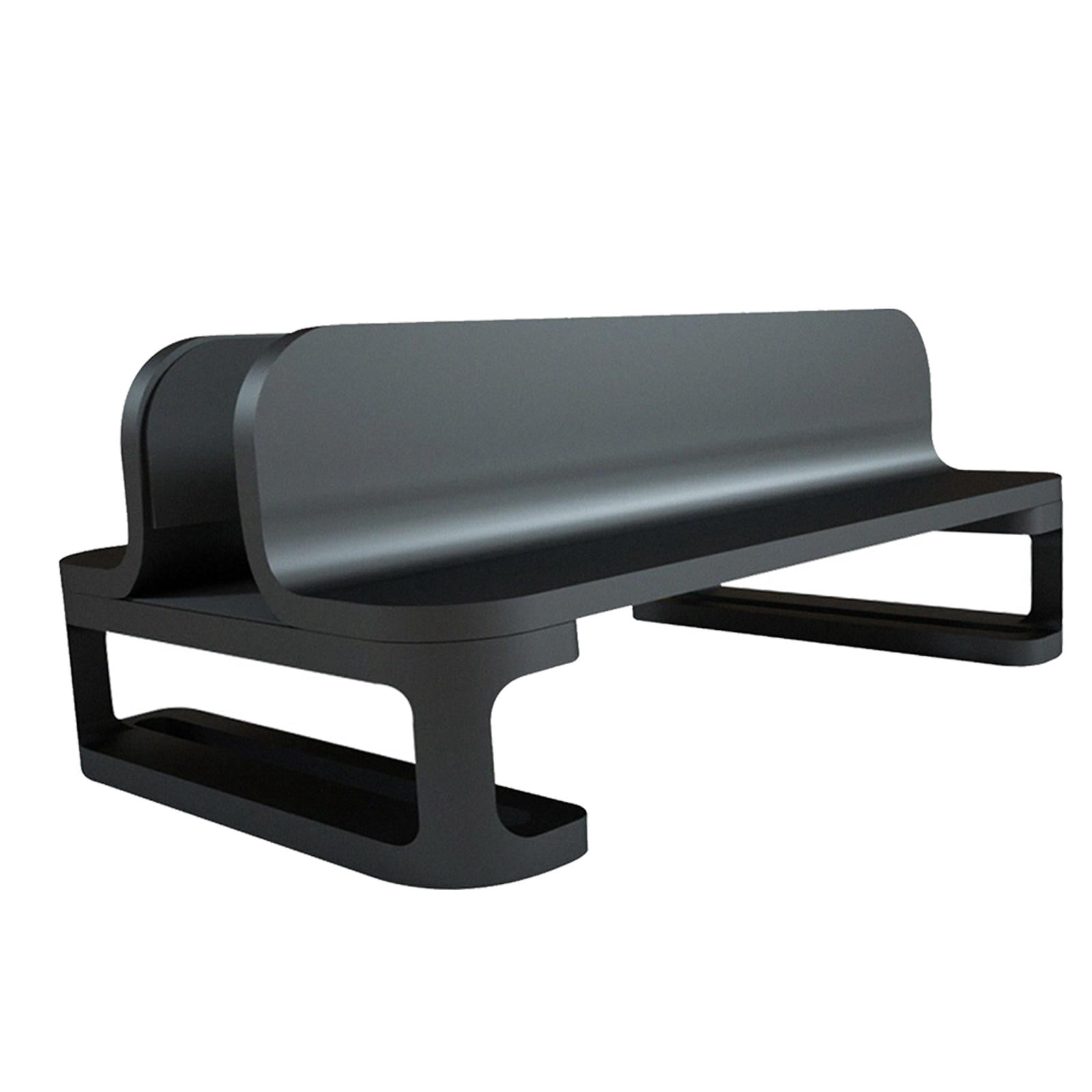 LeeQinersw Vertical Laptop Stand Accessories Upgraded Bracket Adjustable Black