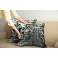 thumbnail image 3 of Ambesonne Black White Throw Pillow Cover 2 Pack, Machine in Factory, 16", Black and White, 3 of 6