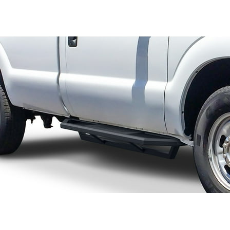 APS Stainless Steel Side Steps Armor Compatible with Ford F250 F350 Super Duty 1999-2016 Regular Cab (Nerf Bars Side Steps Side Bars)