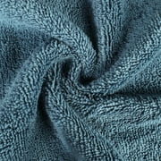 BNM Egyptian Cotton Luxury 8 Piece Towel Set, Sapphire