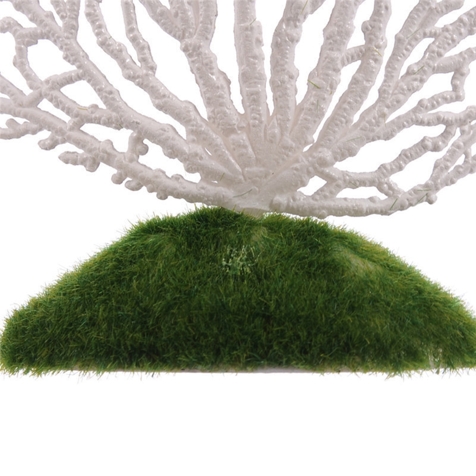 SPRING PARK Artificial Coral Ornament Strip Coral Plant Ornament Glowing Effect Silicone Artificial Decoration for Fish Tank Aquarium Landscape