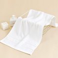 thumbnail image 2 of Home Savings Items!Kyusrd Towel Thickened Soft Absorbent Plain Color Household Wash Face Gift Towel, 2 of 7