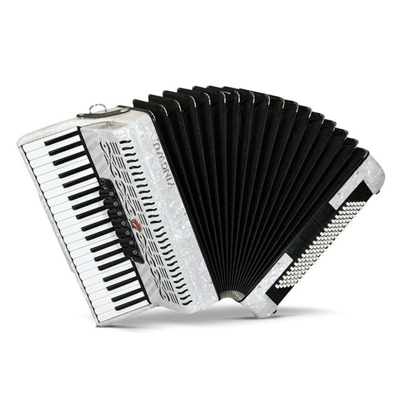 Accordion, 41 Keys 120 Bass Professional Accordion - Quality product for beginners and advanced players - Includes backpack and straps