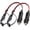 0.3m-Male-2Pack, variant on CoolStuff SAE Cigarette Lighter Charger Cable,16AWG 12V Cigarette Lighter Male Plug to SAE 2 Pin Quick Release Disconnect Connector Plug Adapter Extension Charging Cable with Fuse(0.3m/1ft-2Pack-M)