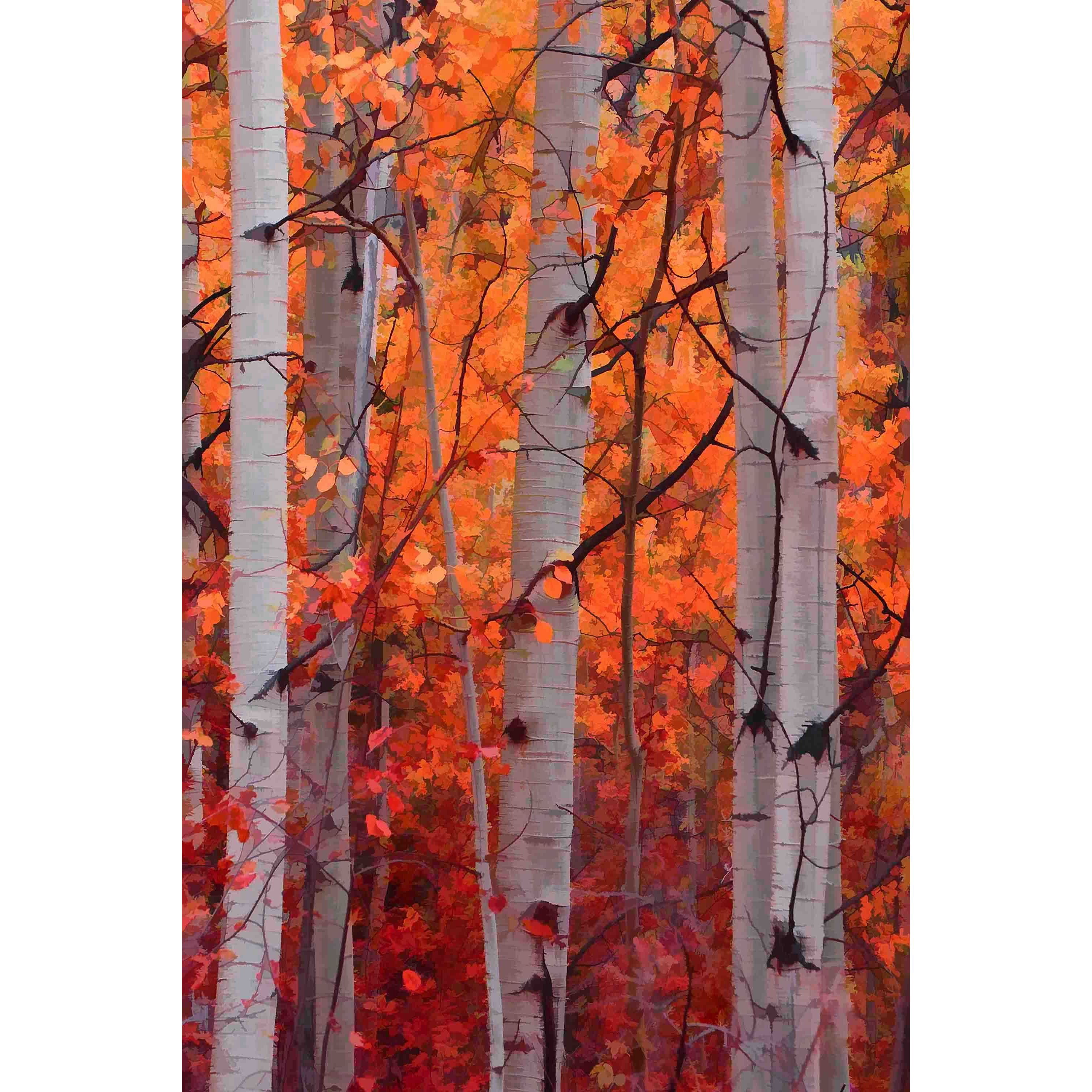 Marmont Hill "Autumn Splendor" Painting Print on Canvas