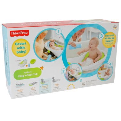 fisher price 4 in one bathtub