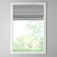thumbnail image 4 of Dovelina Basketweave Room Darkening Cordless Roman Shade, Grey, 64" L x 31" W, 4 of 16