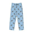 thumbnail image 4 of Xecao French Bulldog Puppy Men's Straight Lounge Pajama Pants: The Ultimate in Comfortable Sleepwear, 4 of 9