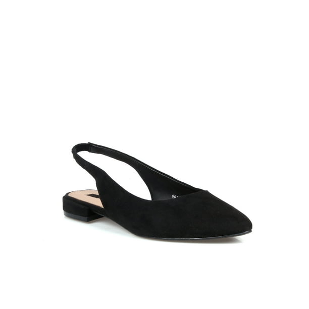 slingback mule flat