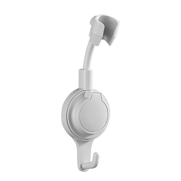 Xihbxyly Soporte de Pared Giratorio para Ducha, Diseño Ajustable 360°, Instalación Sin Perforaciones, Alta Capacidad de Carga, Material Abs Duradero, Organizador para Baño, Gris/Verde/Amarillo/Blanco