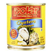 Polar Boiled Oysters 8 oz (Pack of 12)