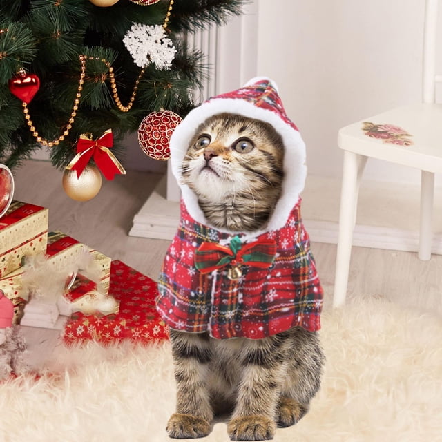Disfraz navideño para mascotas Fernando Sudadera con capucha L