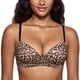 thumbnail image 1 of Sostén DOBREVA 36DD Push Up Sin Aros Leopardo Acolchado, 1 of 4