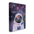 thumbnail image 3 of Stupell Industries Cosmic Universe Reflection Astronaut Helmet Galaxy Stars Canvas Wall Art, 24 x 30, Design by Lisa Perry Whitebutton, 3 of 5