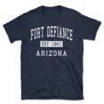 thumbnail image 1 of Fort Defiance Arizona Classic Established Men's Cotton T-Shirt, 1 of 1