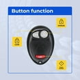 thumbnail image 2 of Car Key Fob Keyless Entry Remote for 2005 Chevrolet Venture FCC L2C0007T Part Number 10335583 10335582-88 Pack of 2, 2 of 3