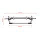 thumbnail image 4 of Aleación 1/14 Remolque delantero delantero Eje de la rueda portátil Actualización de juguetes Accesorios de tractores con dirección de la varilla de la vía de dirección para Tamiya Silver Methold FN000858-02, 4 of 6