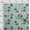 Aquamarine, variant on oneOone Viscose Jersey Sky Blue Fabric Flower & Leaves Watercolor Sewing Material Print Fabric By The Yard 60 Inch Wide