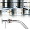 thumbnail image 3 of Accesorios para fermentadores, accesorios para elaboración de cerveza casera de acero inoxidable 304, brazo de trasiego con diseño elevado, 3 of 12