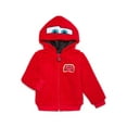 thumbnail image 5 of Disney Pixar Cars Toddler Boys Plush Fleece Full-Zip Cosplay Hoodie, Sizes 12M-5T, 5 of 11