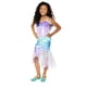 Disney Little Mermaid Ariel Two Piece Mermaid Deluxe Multicolored Fashion Dress Inspired by the Movie - image 3 of 8