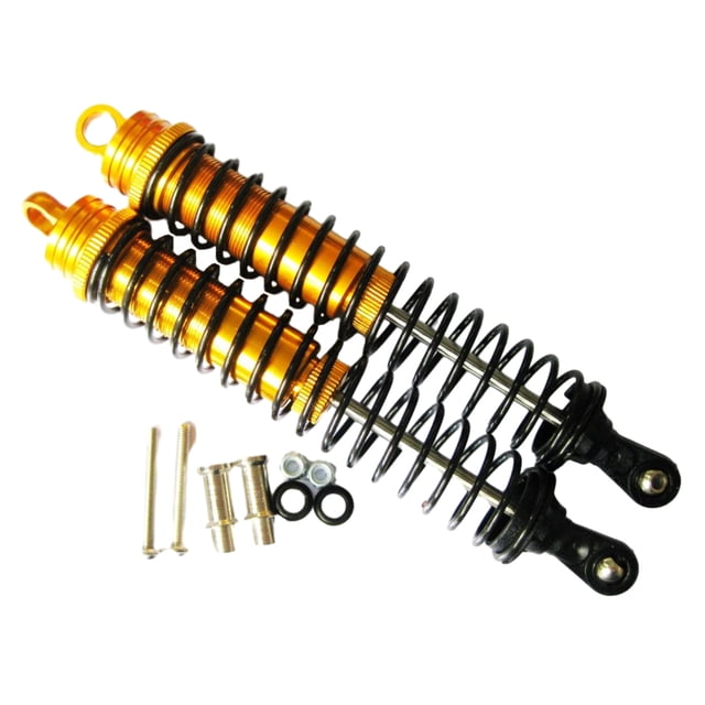 fastboy Aluminum Alloy 1/8 Front Rear Shock Absorber RC Upgrade Part 2x Wear-resistant Rc Front Rear Shock Absorber For HSP 94762 TYPE1