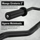 thumbnail image 5 of Barra Z Olímpica 300 Lbs Altera BOZ0517 Para Discos 2" 1.2 mts Fitness Negro, 5 of 8