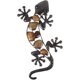 thumbnail image 1 of Gecko de Metal para decoración de pared exterior, lagarto, jardín, arte, escultura colgante de bronce para Patio o valla, 1 Uds., 1 of 5