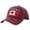 Wine, variant on Sun Hats for Women Alphabet Embroidery Soft Top Trendy Retro Duckbill Cap