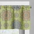 thumbnail image 3 of Ambesonne East Valance Pack of 2, Mandala Medallion Pattern, 54"X12", Multicolor, 3 of 5