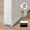 White, variant on Door Draft Stopper: Double-Sided Lightweight Under Door Draft Stoppers for Bottom of Door - 39" Free-Cutting Under Door Gap Filler Bottom for Door Soundproofing, Noise Blocker (White, 2 Pieces)