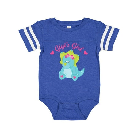 

Inktastic Gigi s Girl dinosaur Gift Baby Girl Bodysuit