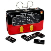 Disney Parks Mickey Mouse Double 6 Dominoes Set