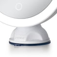 thumbnail image 3 of Zadro Lighted Wall Mounted Suction Cup Makeup Mirror with 10X Magnification, 3 of 12