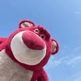 thumbnail image 4 of Grandes Peluche Oso Fresa Juguetes 60cm Regalo Para Niños Xtellar Rosa, 4 of 4