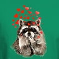 thumbnail image 3 of CafePress - Raccoon Blowing Kisses Cute Animal Love T Shirt - Men's Classic Graphic Cotton T-Shirt, 3 of 4