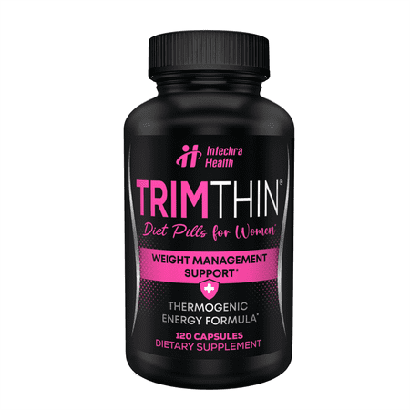 Trim-Th-in Thermogenic Diet Pills For Women with Ultra Energy Boost 120 Capsules