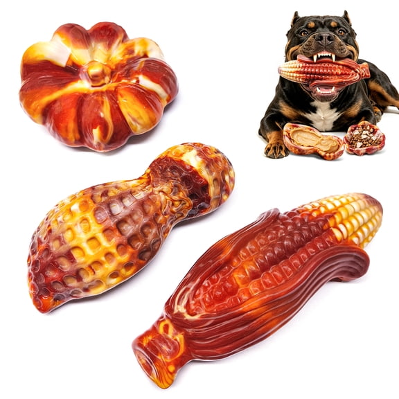 3 Pack Dog Toys,Dog Toys For Strong Chew,Tough Dogs Toys,Indestructible Dog Chew Toys for Aggressive Chewers,Keeps Dogs Busy
