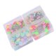 thumbnail image 4 of Alfileres De Cabeza De Flor - 300 PCS Alfileres De Cabeza De Botón De Flor Herramienta De Acolchado De Bricolaje Patchwork Costura Dobladillo Accesorios(Botones Calabaza Pajarita Flor), 4 of 5