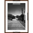 thumbnail image 5 of Art.com Cart Path on Desert Golf Course Arizona Photo, Brown Frame Wall Art, 21" x 29", 5 of 5