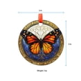 thumbnail image 5 of Regal Majesty Butterfly Ornament Suncatcher Window Hangings Birthday Gift for Mom Grandma Teacher Women Friend Memorial Hook, 2025, 2025, Holiday Decoration, Seasonal Keepsake,, 5 of 5
